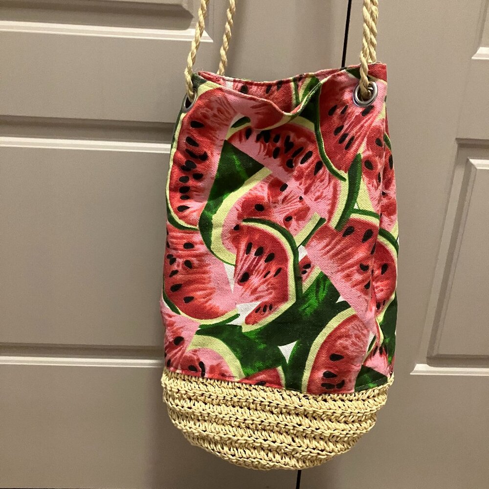 basket bag summer woven